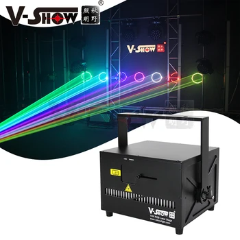 V-Show 10W disco stage dj laser light projector pro led animation laser light show for night club