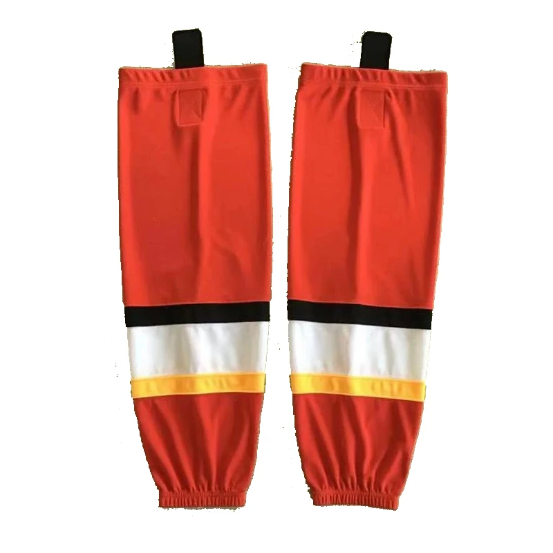 B489 Cheap Custom Pakistan Supplier Wholesale Ice Hockey Socks New Arrival Hockey Socks Custom Printing 100% Polyester manufacture