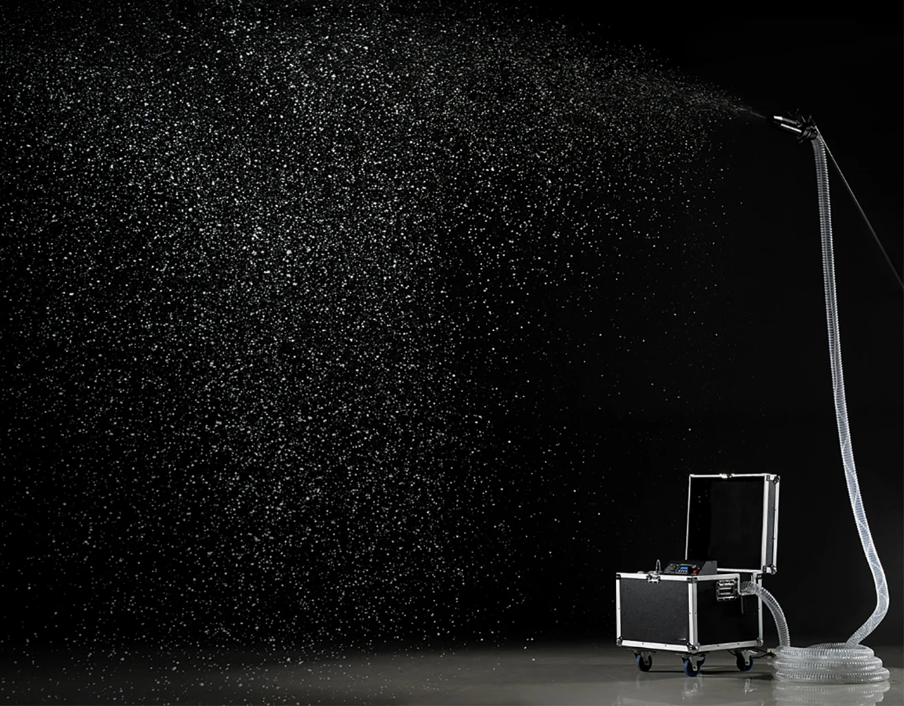 Electric 3500w Weeding Snow Making Machine Outdoor Artificial Snow Flakes for Christmas Halloween Festival Party Stage DMX Stage