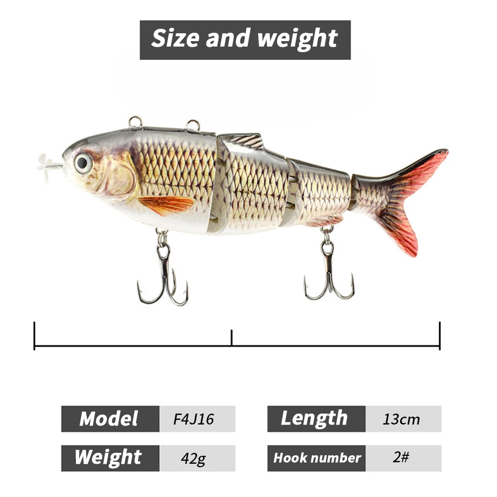 Electric Lure Bait Robotic Swimming Wobbler Fishing Lures For 4-Segement swimbait USB Rechargeable Flashing LED lures.jpg