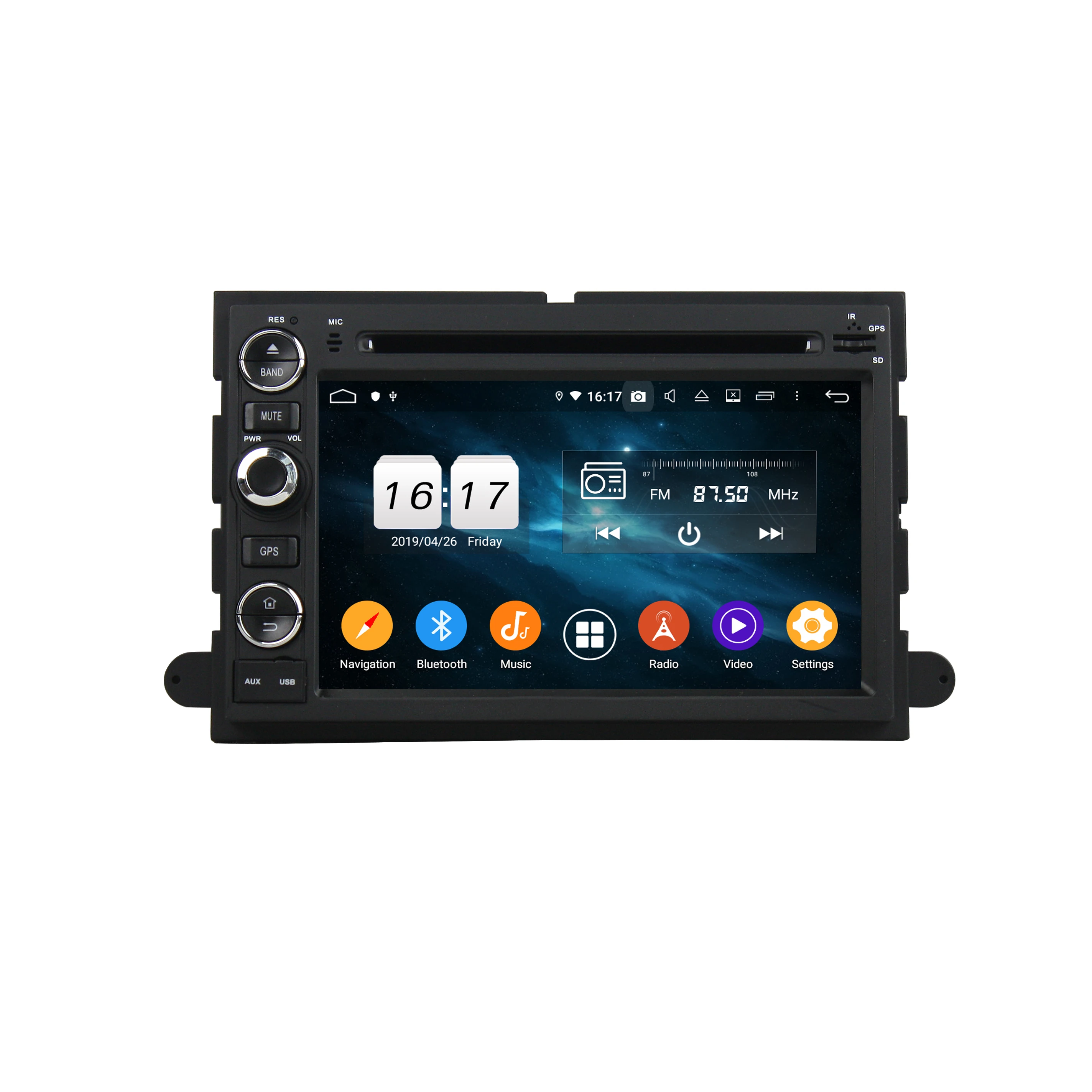 Klyde Kd-7014 Px5 Car Stereo 4+64g 