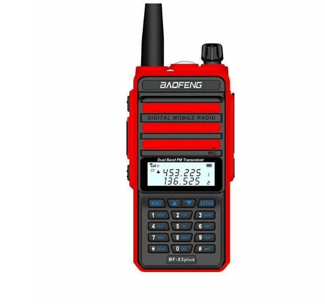 2024 baofeng Bf-X3Plus,wholesale hot sell cheap walkie talkie 50km waterproof Dual band Portable radio Baofeng X3Plus