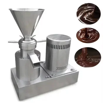 One Year Warranty Automatic Colloid Mill Cocoa Nib Miller Grinder Cocoa Bean Grinding Milling Machine