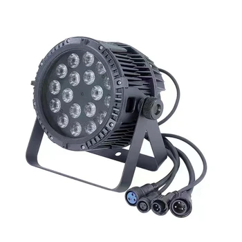 New Aluminum 4in1 5in1 6in1 RGBW ip65 Outdoor Waterproof stage Lighting 18pcs 200W Led Par Light for Bar Dj Disco Show