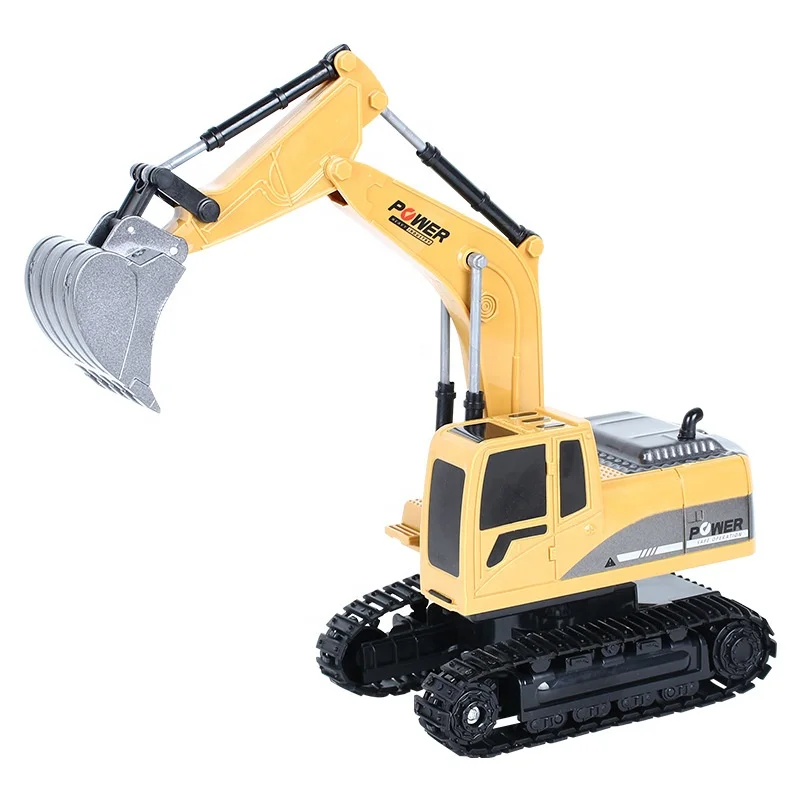 wireless rc remote control excavator toy