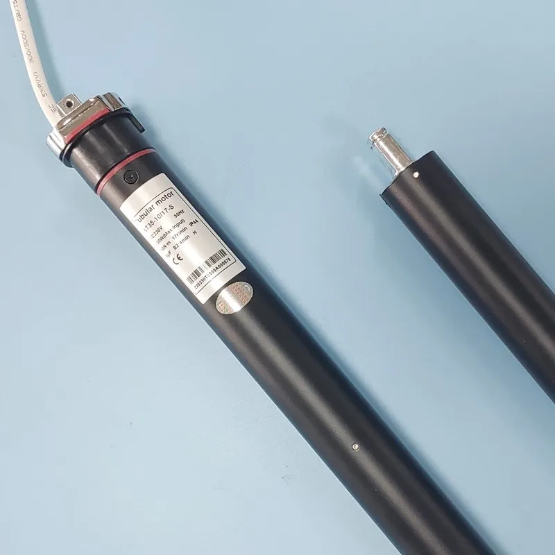 Electric electric roller blind tubular motor KT35-10/17-S with standard mechanical limit by high voltage switch controlling