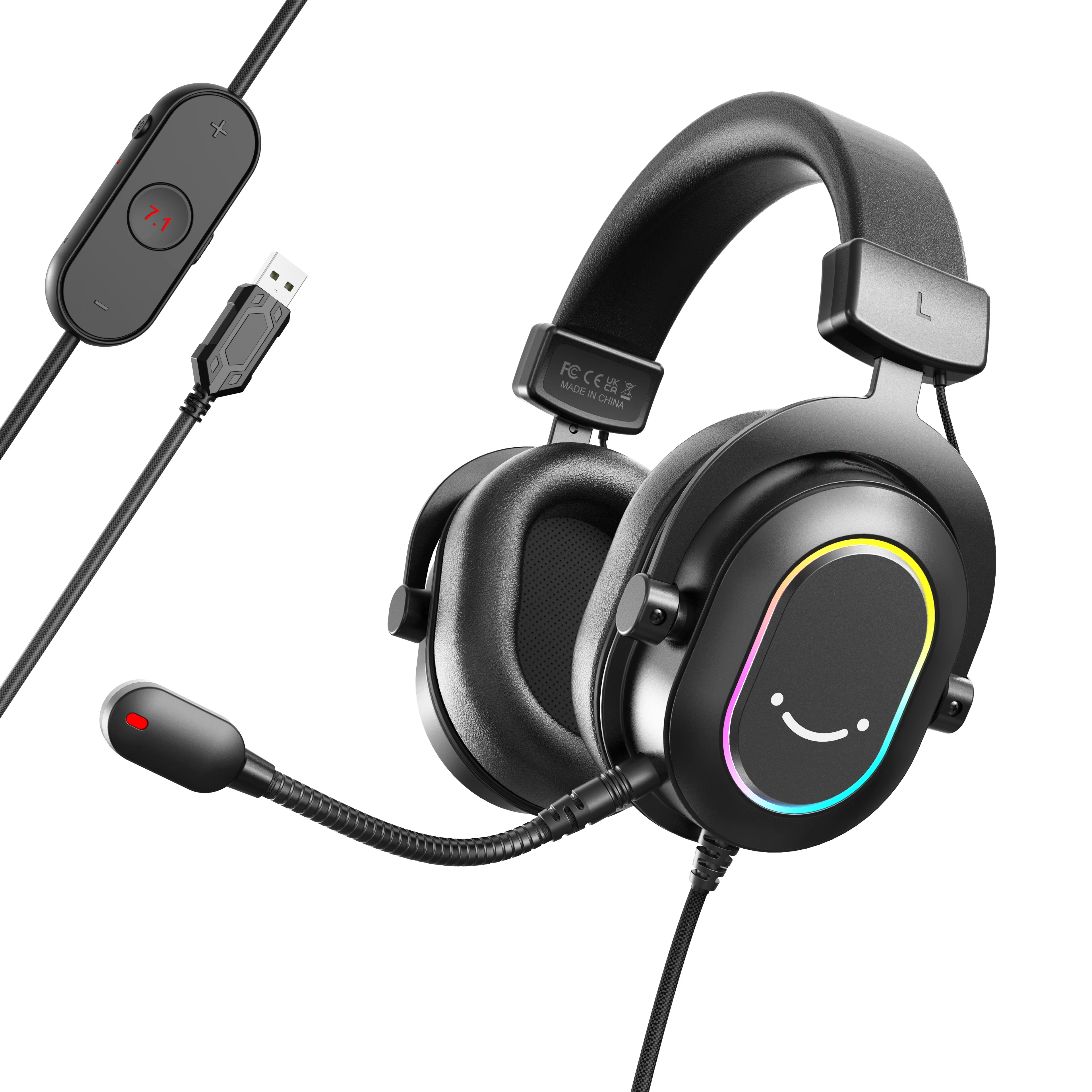 Fifine H6 High Quality Usb Headphones Wired Earphone Electronics Headset  Gamer Rgb Gaming Headset Headphones - Buy Usb Wired Headset Headphone,Ps4  Ps5 Pc Headsets Gaming,Earphone Headset Headphone Microphone Product on  Alibaba.com