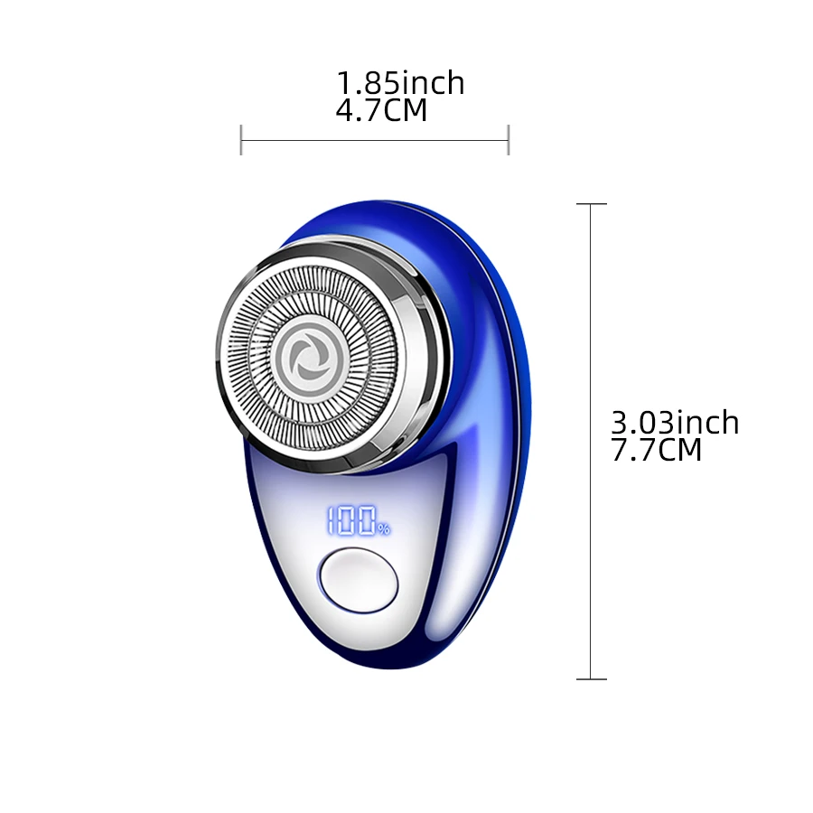 USB Powered One-Blade Portable Electric Shaver for Men for Household RV & Hotel Use factory