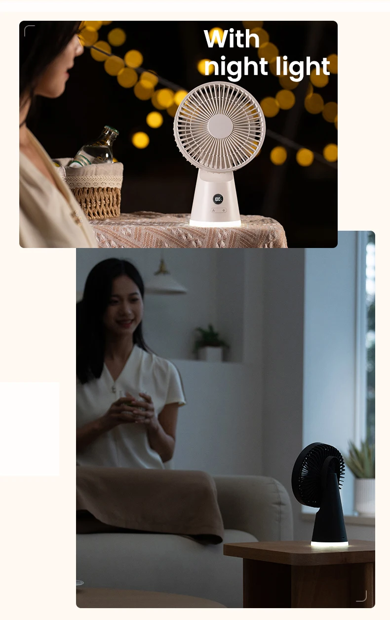 Table Fan, Portable, DC5.0V, Battery - detail 10
