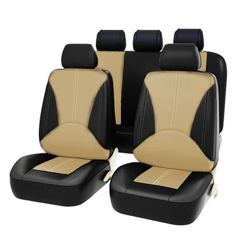 Luxury leather universal car breathable environmental protection wear car seat covers