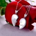 Sterling Silver Silver Name Necklace Pendant Customized Name Engraved Friend Friendship 925 Sterling Silver Necklace