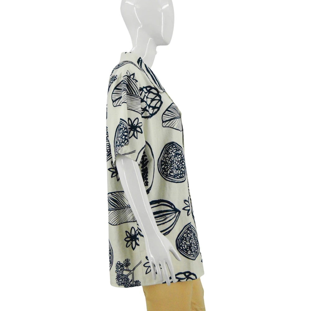 Casual Mens Surfing Trip Vacation OEM Hawaiian Shirts details