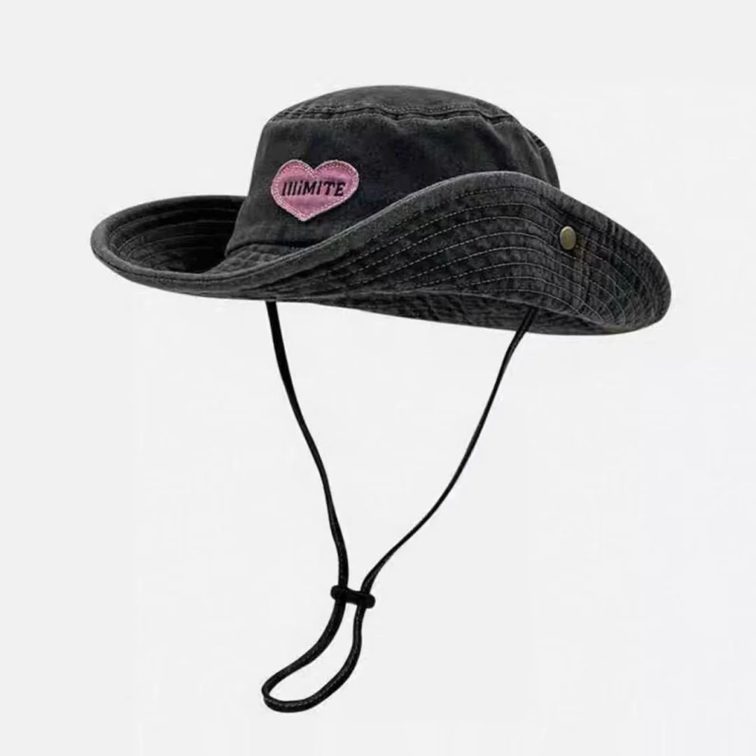 Artistic Bucket Hat Classic Versatile Comfortable Breathable Sun Shade Daily Outings Fashion Style