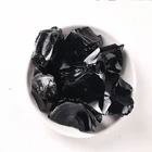 Obsidian Stone Rough Natural Black Obsidian Chunk Raw Black Obsidian Crystal Stone For Healing