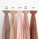 Instant Hijabs Instant Hijab New Wholesale Foulard Muslim Instant Accessories Sacrf Chiffon Hijabs