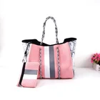 Hot Bag Bags 2021 Hot Selling Perforated Neoprene Bag Beach Bag Tote Handbag Bags For Women