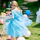 Kids Gown Easy Wearing Comfortable Kids Girl Dress Party Elsa Gown Princess Dress For Girls 2021
