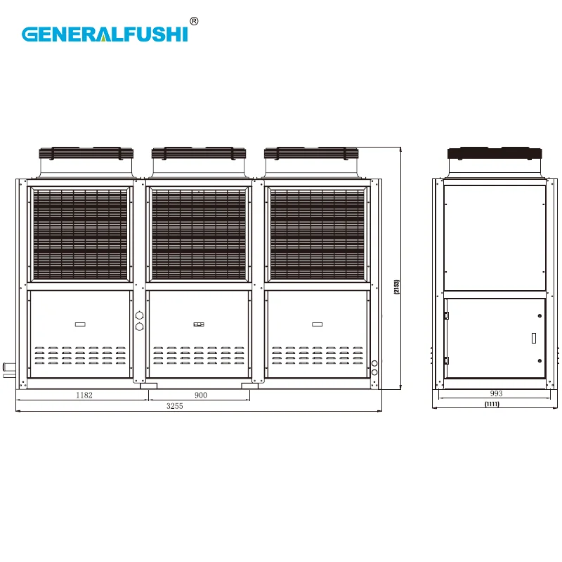 Compression Condensing Parallel Unit, GENERALFUSHI, Scroll - detail 8
