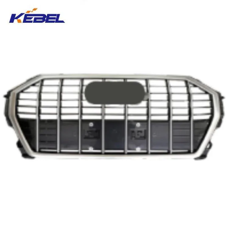 product sleek black knight edition honeycomb grille oem 83g853651a for audi q3 2019 rsq3 sportback style upgrade-5