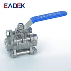 Valve Type Valve OEM Factory Economic Type Stainless Steel 304 316 3 PC Ball Valve