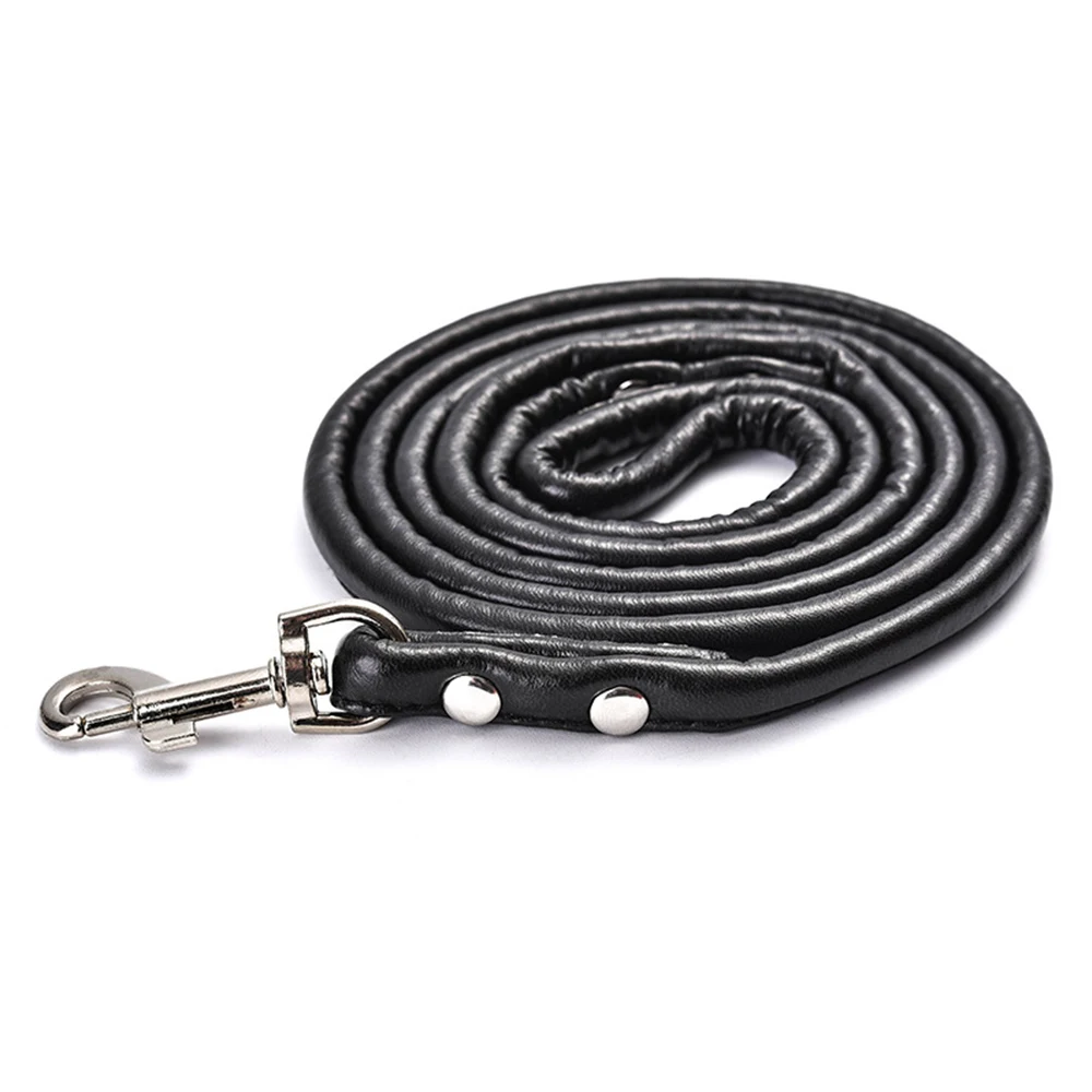 black leash
