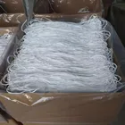 String 3mm 4mm 5mm 6mm Nylon Fabric String White Ear Loop Elastic Band