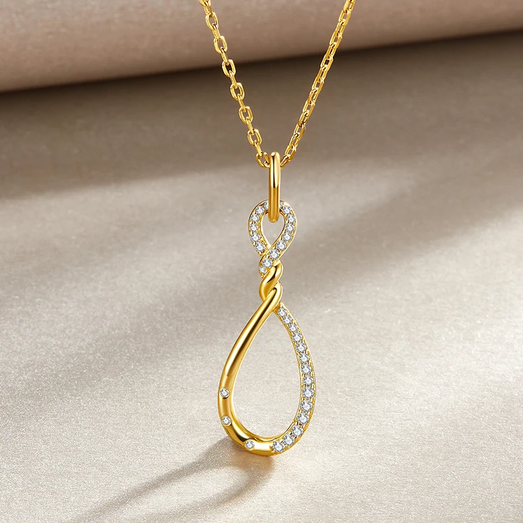 14k 18k 24k Kalung Berlapis Emas 