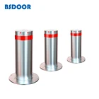 Road Traffic Bollard Outdoor Safety Traffic Road Bollard Automatic Traffic Rising Bollard With LED Light