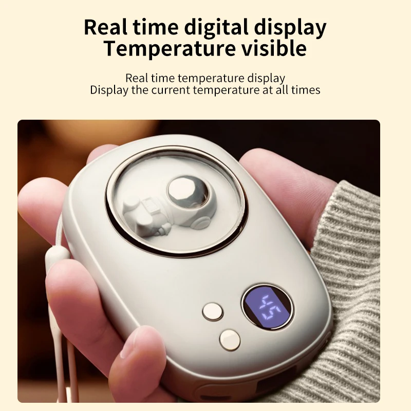 Hand Warmer, Portable, USB, 10000mAh - detail 16
