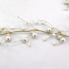 Wedding Customizable Party Led Light Clear Artificial Pearl Acrylic Beads Garland Diy Hanging Tree Wedding Decoration