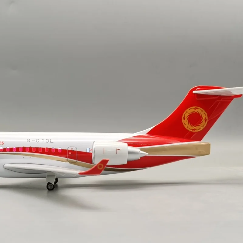 laircraft plane model scale model aircrafts with light arj21 algerian aircraft airlines 47cm boeing model airplanes-6