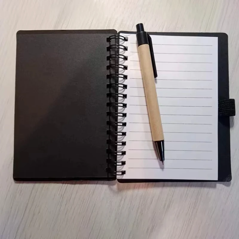 Memo Sticky Notes Flag Kraft Paper Notebook Mini Small Notebook Custom Notepads With Pen and Sticky Notes