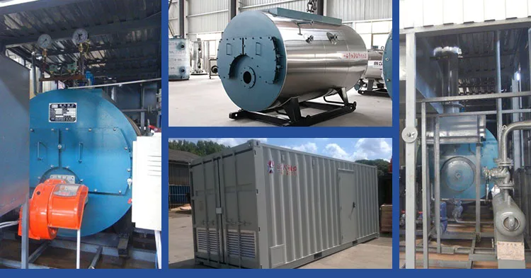 1000 kw packaged container steam boiler