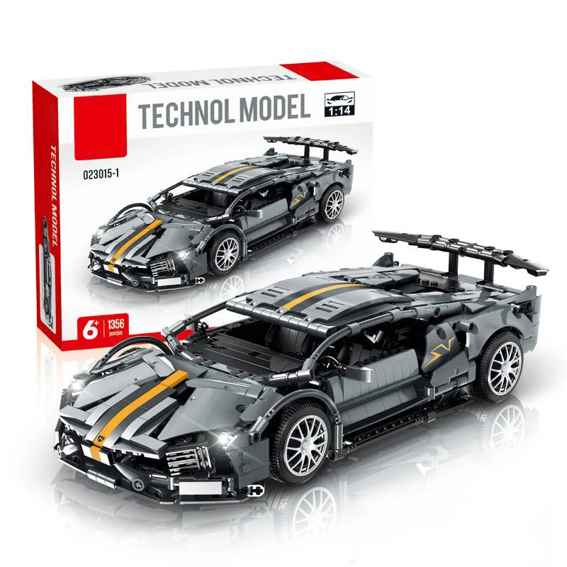 High Quality Sports Car Model Building Block Toys Simulation Sports Car DIY car Model Toy Building Blocks Sets