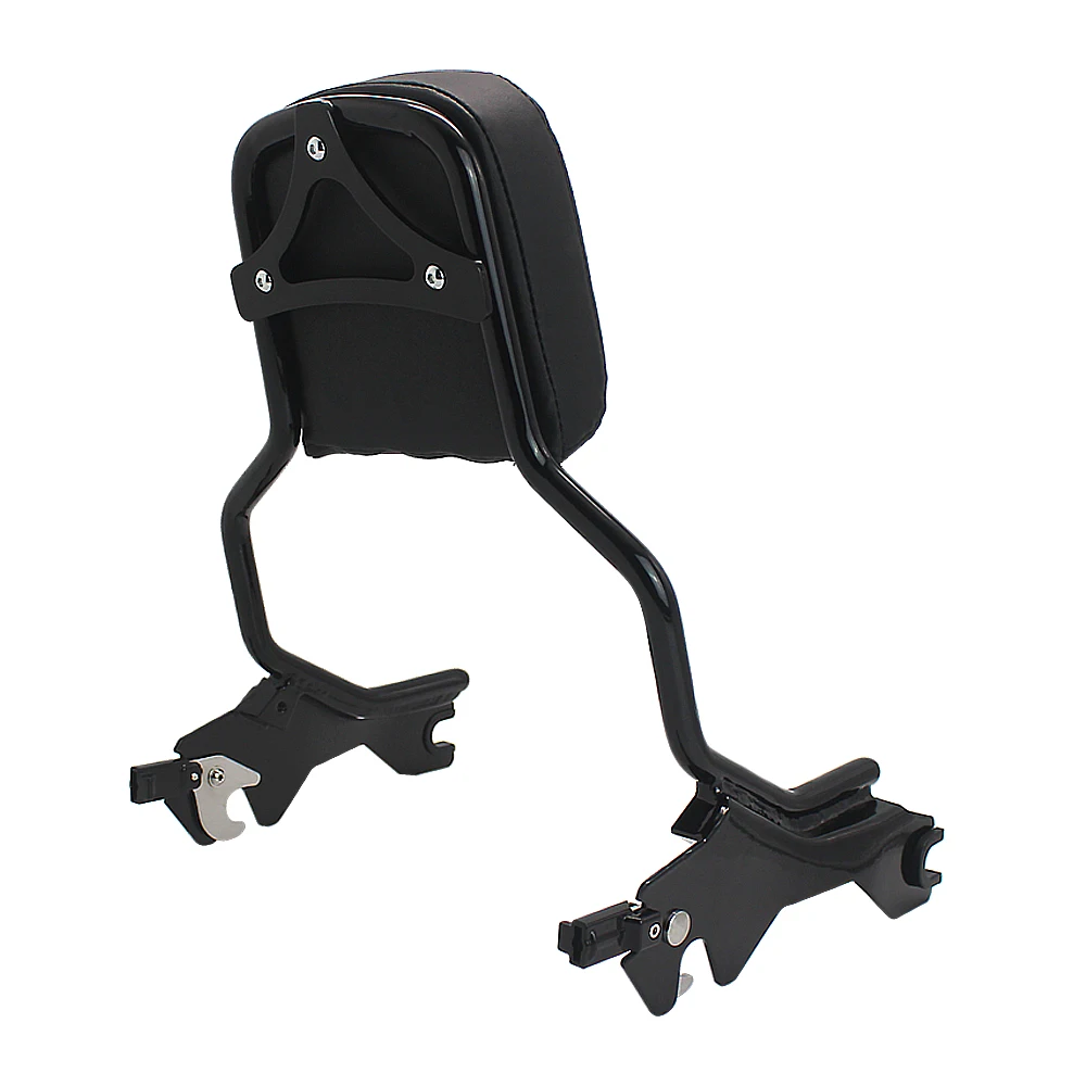 Motorcycle Sissy Bar Upright Backrest For Softail Low Rider Fxlr Flsb