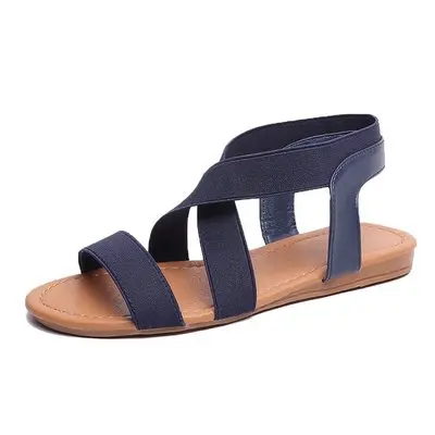 Summer new style ladies sandals women's flat-bottomed fish mouth sandals