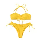 Beachwear 2021 Sexy Womans Swimsuits Bulk New Bikini Beachwear Ladies Bra Bikini Set Thong Swimsuit