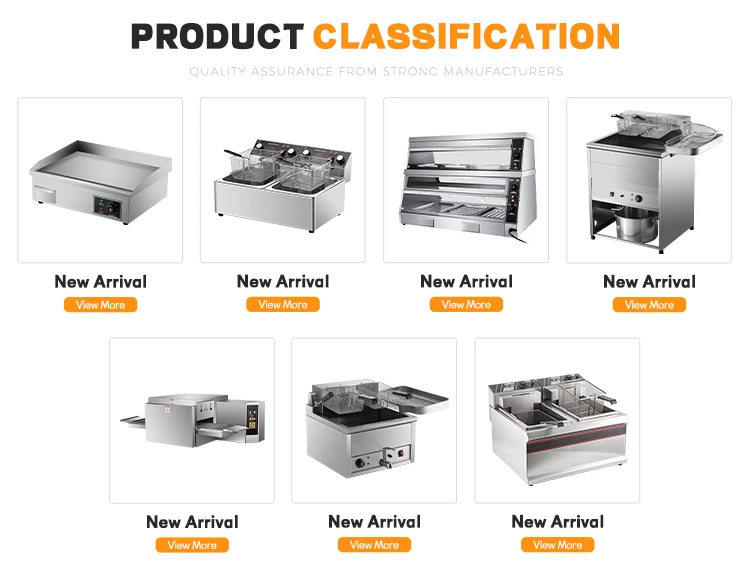 Chinese Manufacturer Timing Stainless Steel Professional Best Choice in Stock Commercial Deep Fryer