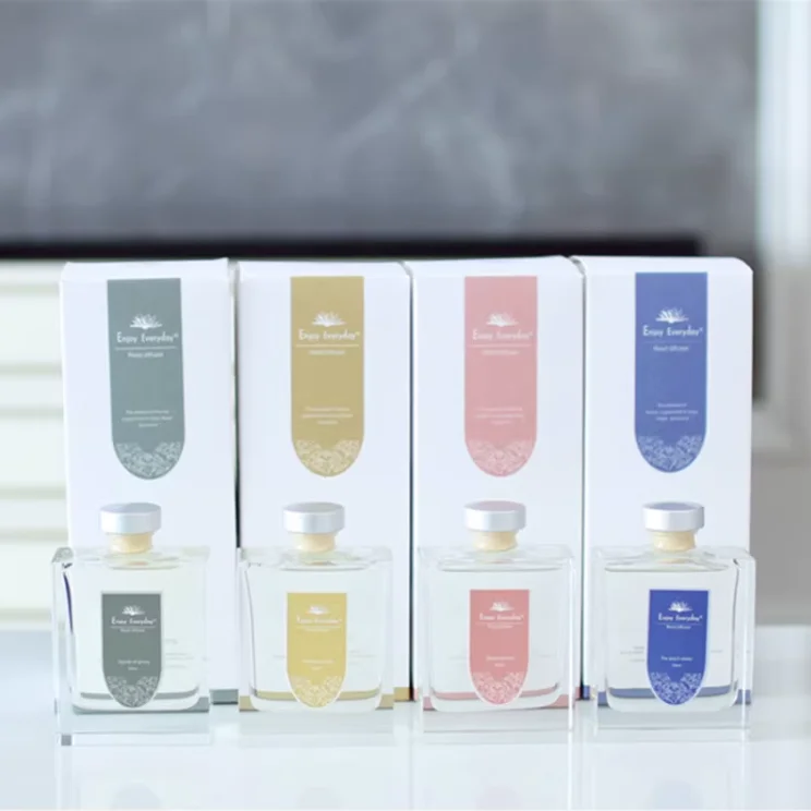 product eco friendly customizable private designed reed diffuser air freshener scented flameless diffusers-4