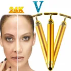 Beauty Care Beauty Care Massage T Shape Vibrating Microcurrent Body Eye Face Lift Roller Massager