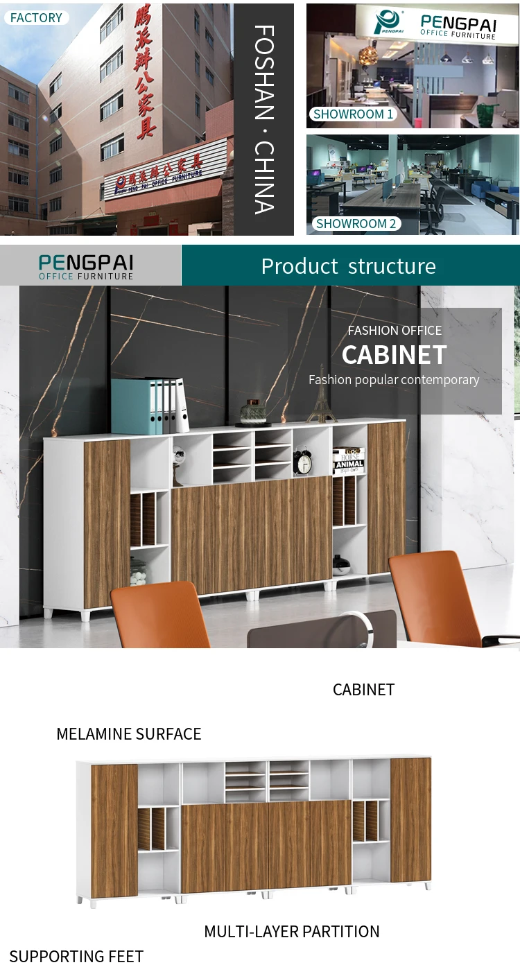 Office furniture office wood cabinet models bookcase for living room mdf design bookcases