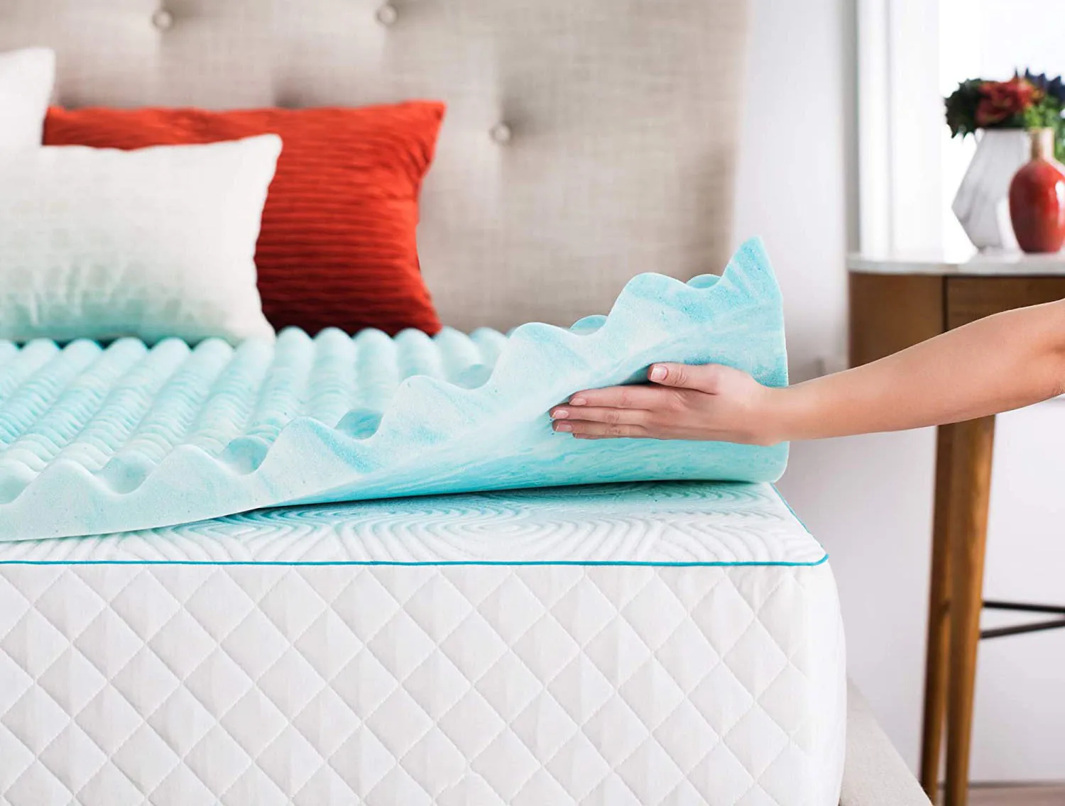 gel memory foam mattress customized Bedroom Furniture bedding manufacturer roll in carton