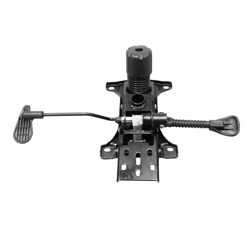 Black Office Chair Mechanism with 178X240mm Size and 200X148mm Mounting Hole Distance