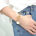 Jewelry Titanium Titaniumtitanium LOVE Personality Jewelry OT Buckle Titanium Bracelet For Girl