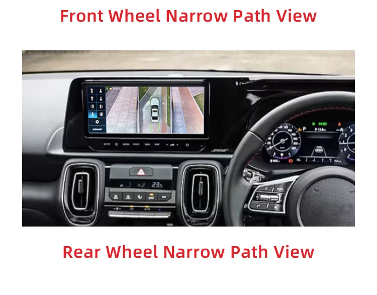 Wemaer 360 Degree Bird View System 4CH Camera Car DVR 2D/3D Surrounding View Car Camera System for Kia Carens Sonet Syros Seltos supplier