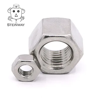 M2 M6 M8 M10 M12 Hex Thin Nut Stainless Steel 304 316 Din 439 Thin Hex