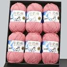 Color Cotton Yarn Yarns Free Sample Various Color Baby 5ply 50g Milk Cotton Yarn For Crochet Hand Knitting Yarns