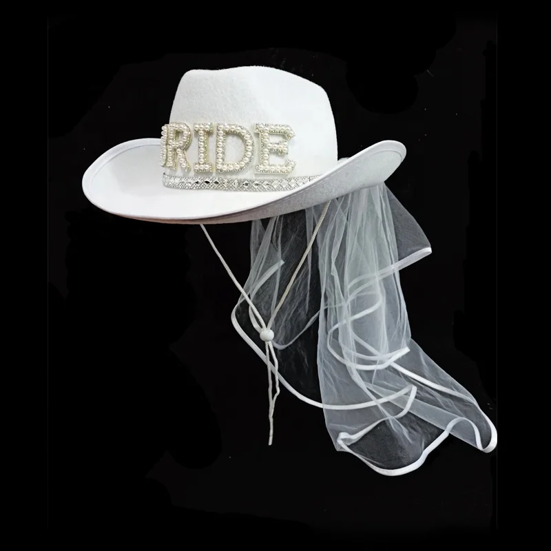 white space cowgirl hat