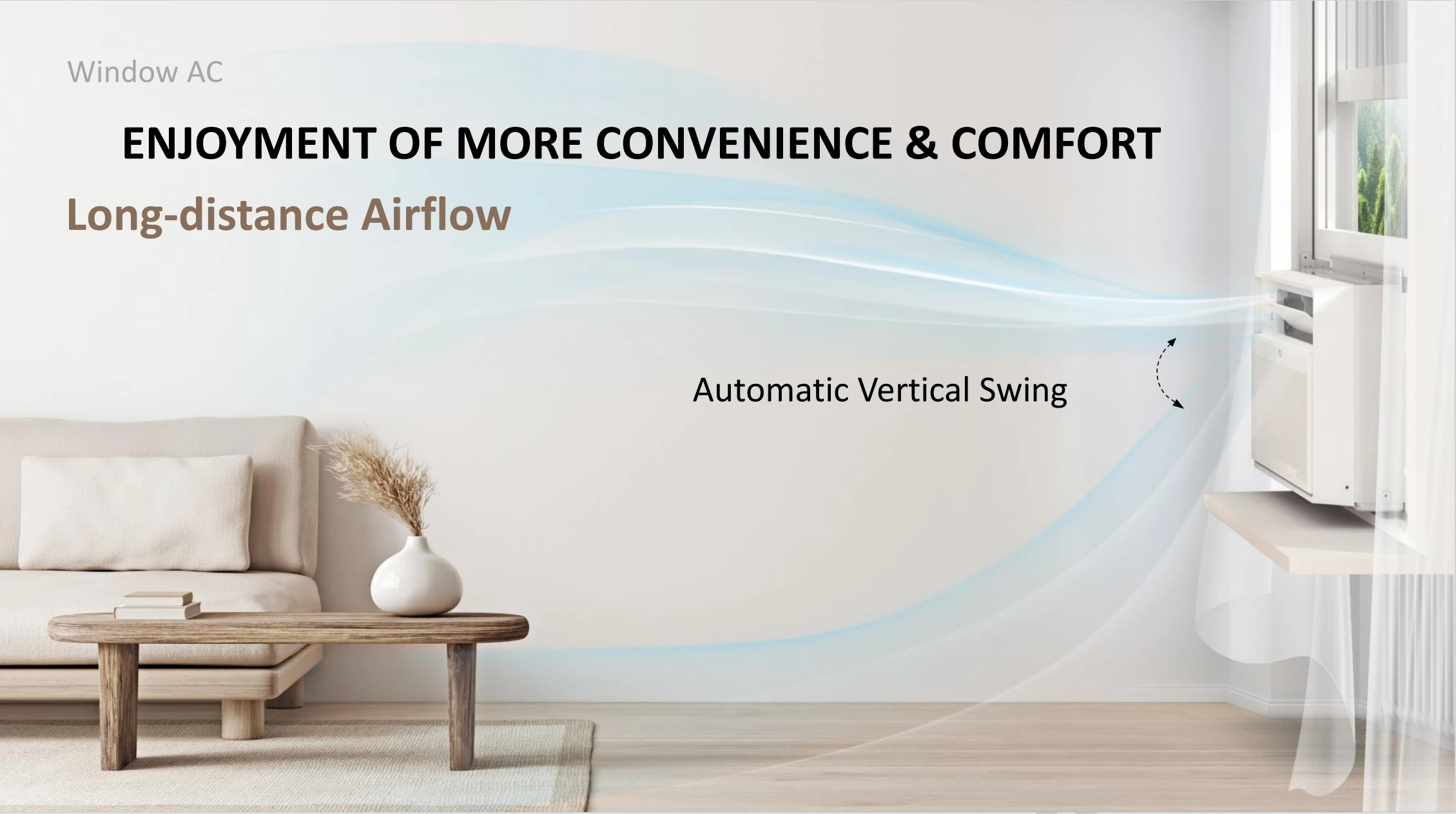 Window Air Conditioner, 5000-12000btu, WIFI, R32 - detail 18