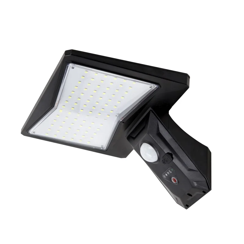 outdoor wall lights exterior mounted 84LED Integrated wall lamp with bracket solar sensor wall light outdoor